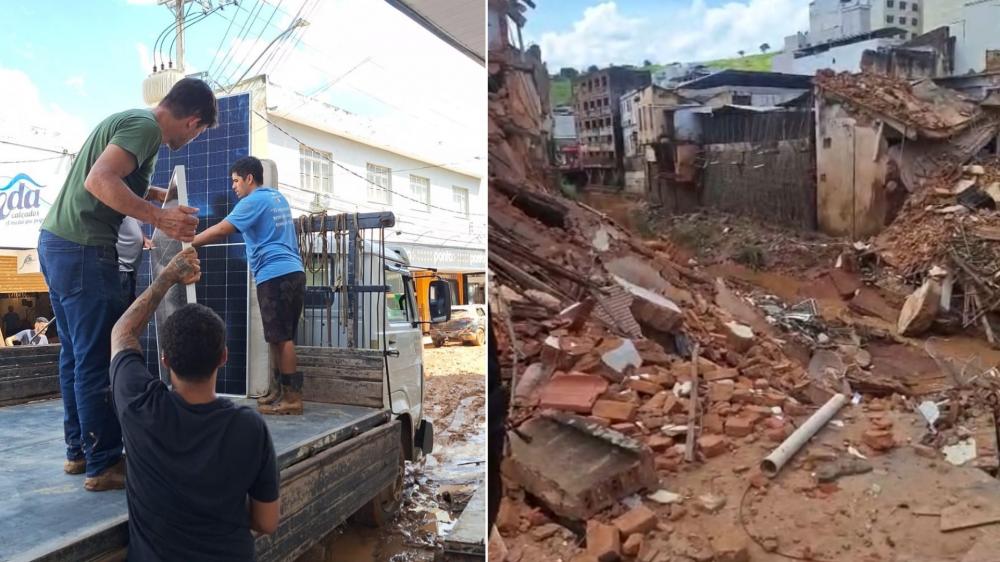 Exclusivo: saiba o relato dos moradores que tiveram a moradia destruída