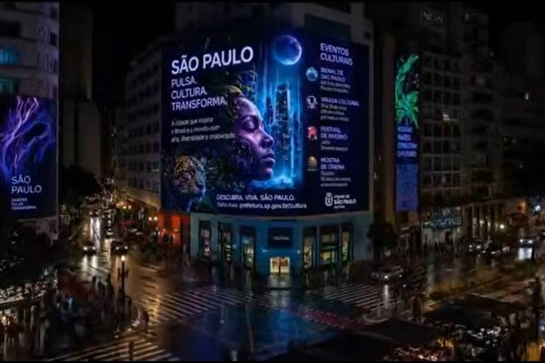 “Times Square” de SP aposta em telões para atrair público