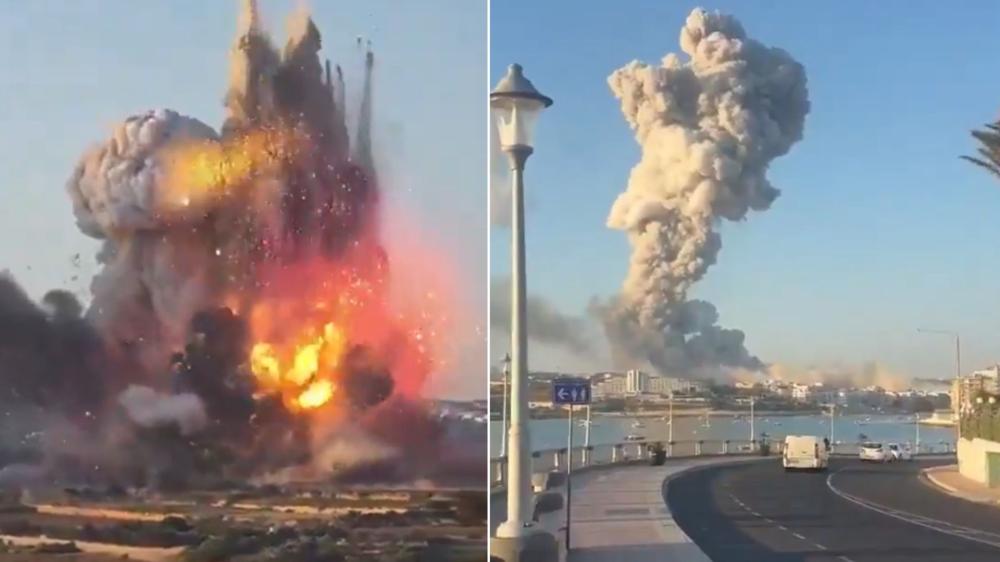 Explosão em fábrica de fogos de artifício deixa dois feridos em Malta